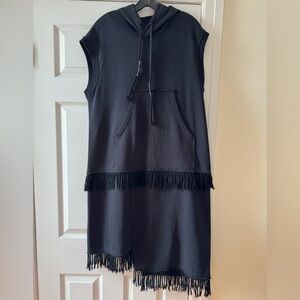 Damir Doma Sleeveless Hoodie Coat